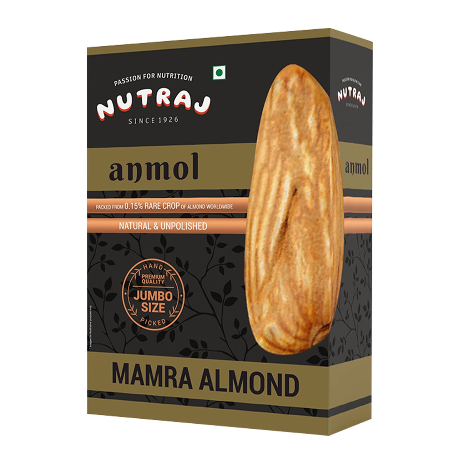 Nutraj Anmol Jumbo Size Mamra Almonds 500gm